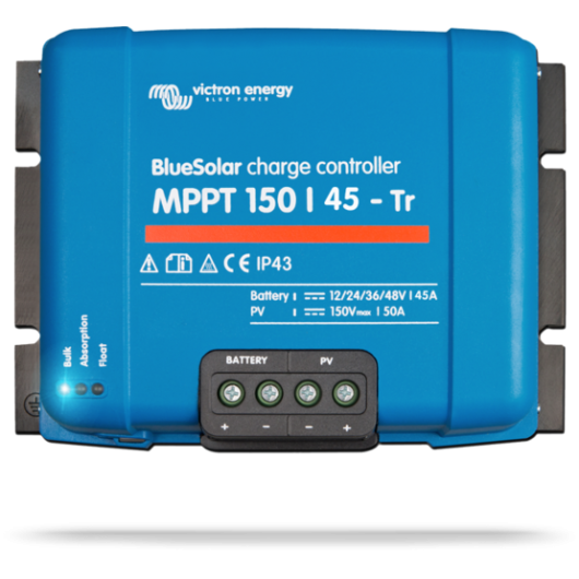 Régulateur de charge BlueSolar MPPT 150 45/60/70A Tr - Victron Energy